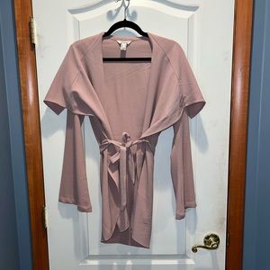 Blush long sleeve cardigan